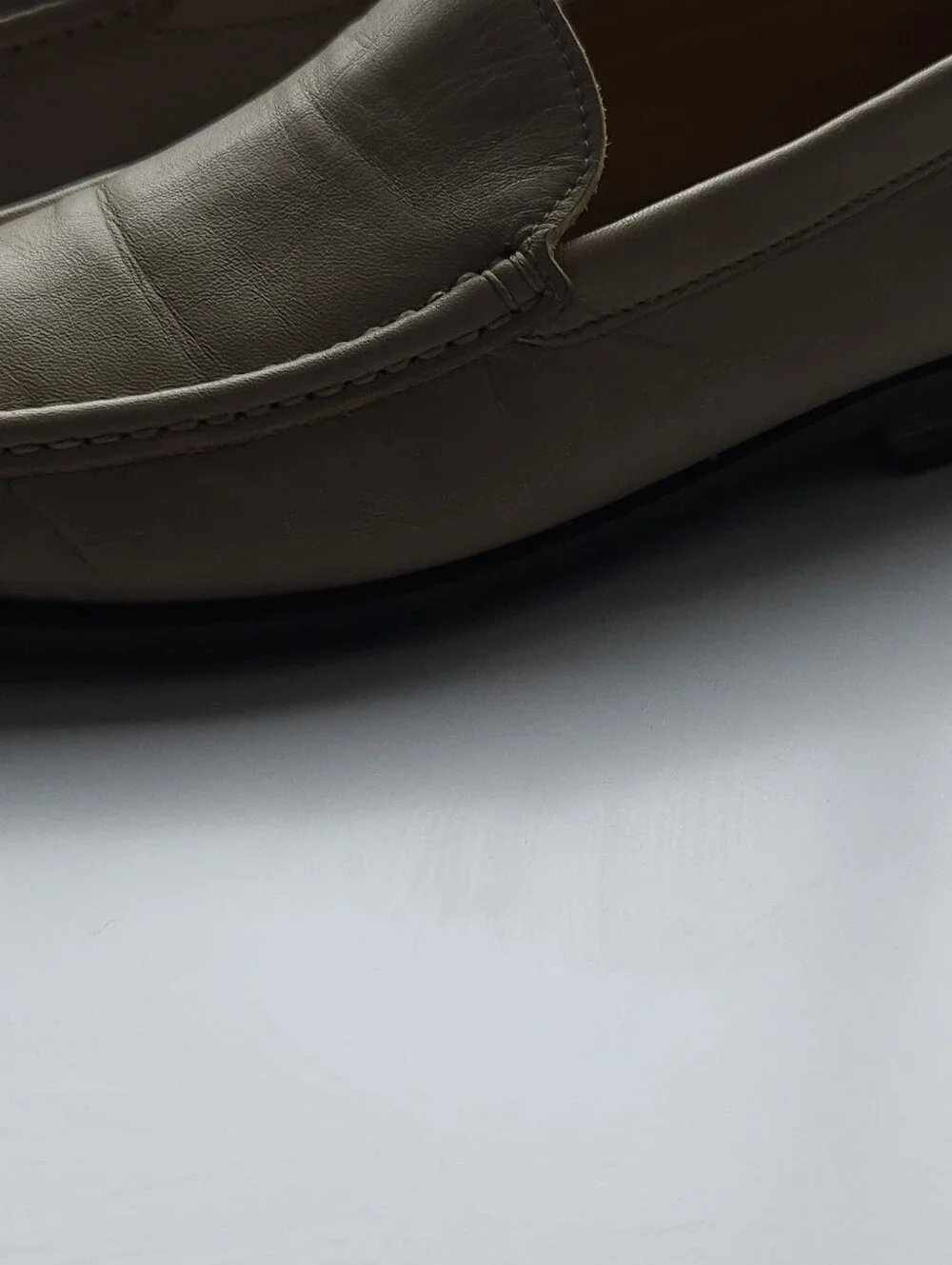 Ernesto Dolani Italian Square Toe Flat Slip On Loafer